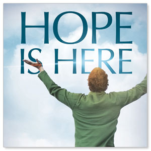 Hope Is Here Window Banners