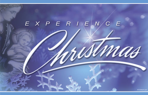 Banners, Christmas, Experience Christmas, 5' x 8'