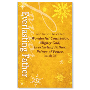 Isaiah 9 Father WallBanners