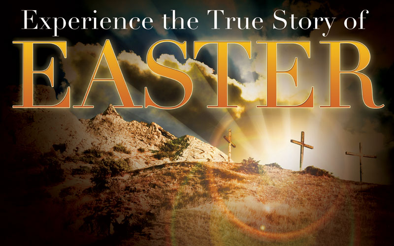 Banners, Easter, True Story Easter, 5' x 8'
