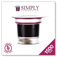 Simply Communion Cups - Pack of 1,500 - Ships free 
