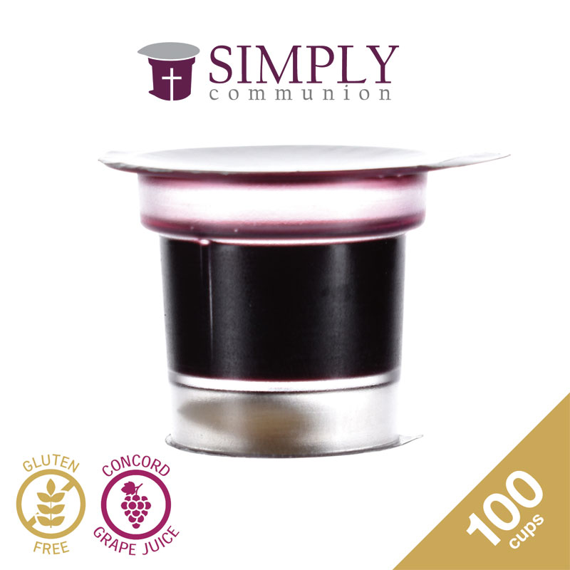 Accessories, Church Supplies, Gluten Free Simply Communion Cups - Pack of 100 - Ships free