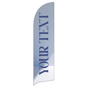Light and Shadow Your Text Flag Banner