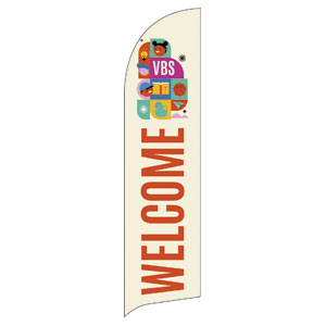 Modern Kids VBS Flag Banner