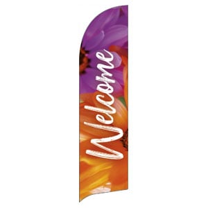 Mother's Day Daisies Flag Banner
