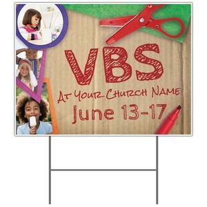 VBS Crafts  YardSigns