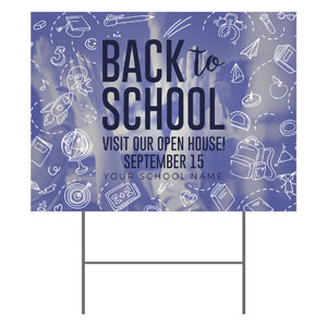 Back to School YardSigns