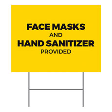 Yellow Masks Sanitizer 