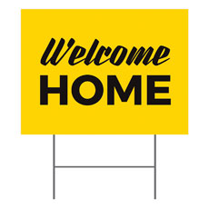 Yellow Welcome Home 
