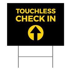Jet Black Touchless Check In 
