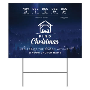 Find Christmas YardSigns