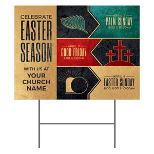 Easter Season Icons YardSigns