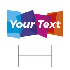 Vibrant Shapes Your Text 